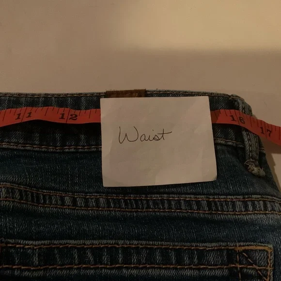 Wrangler Aura Women's Medium Washed Jeans Size 12 Regular Short - Picture 10 of 15